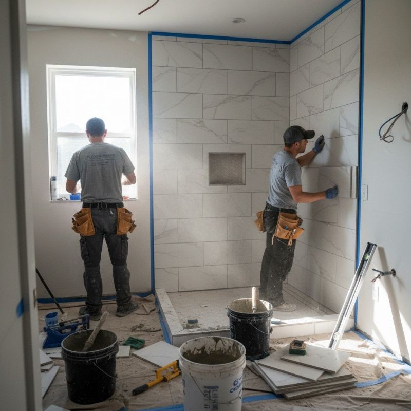 Shower Tiling Service detail